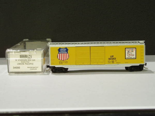 MTL-34090 - 50' Standard Box Car, Double Doors - Union Pacific - Rd#160253