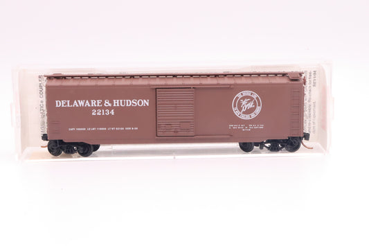 MTL-31070 - 50' Standard Boxcar Single Door - Delaware & Hudson - D&H-22134