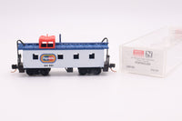MTL-100130 - 36' Riveted Steel Caboose, Offset Cupola - Popsicle - GH-901