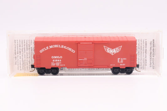 MTL-24240 - 40' Standard Boxcar Single Door w/o Roofwalk - Gulf, Mobile & Ohio - GM&O - 21583