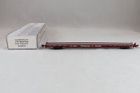 ATL-50 003 127 - 89' NF89J (Mid/End Hitches) Brown "As Delivered" Flat Car - TTX #601001