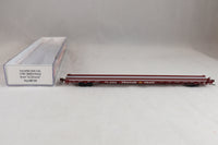 ATL-50 003 131 - 89' NF89J (Mid/End Hitches) Brown "As Delivered" Flat Car - TTX #601333