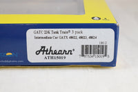 ATH-15019 - GATC 23K Tank Train - 3 Car Pack - GATX