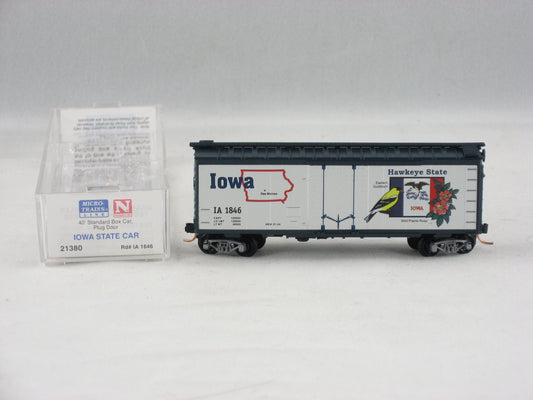 MTL-21380 - 40' Standard Boxcar, Plug Door - Iowa State Car #1846