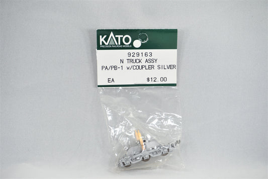 KAT-929163 - Truck assembly with coupler - PA/PB-1 - Silver