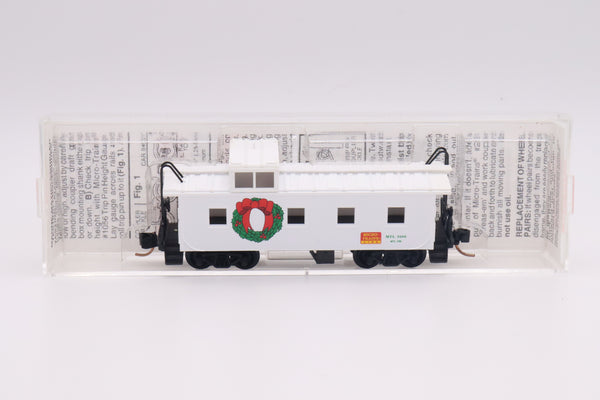 MTL-100090 - 36' Riveted Steel Side Caboose Offset Cupola - Micro-Trains Holiday Car - MTL-2000