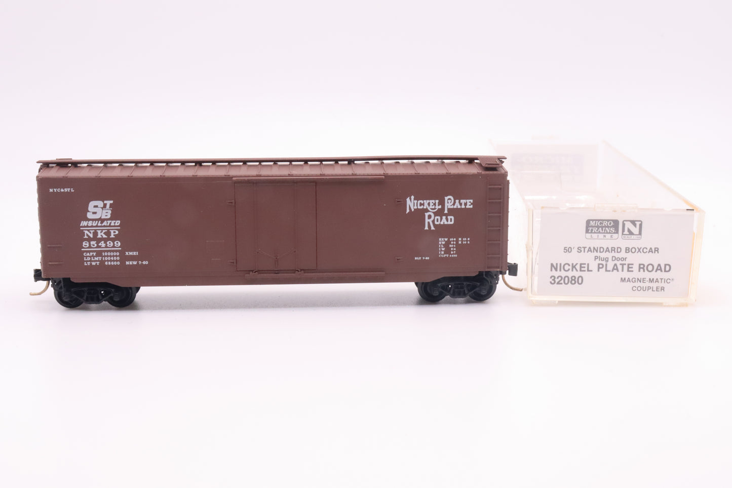 MTL-32080 - 50' Standard Boxcar Plug Door - Nickel Plate Road - NKP-85499