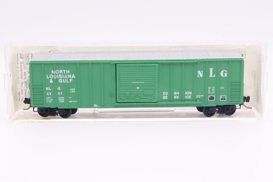 MTL-25530 - 50' Rib Side Box Car, Single Door, w/o Roofwalk - North Louisiana & Gulf - NLG-5227