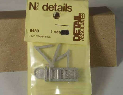 DA-8439 - N Scale Details - Five Stamp Mill Kit - 1 Set