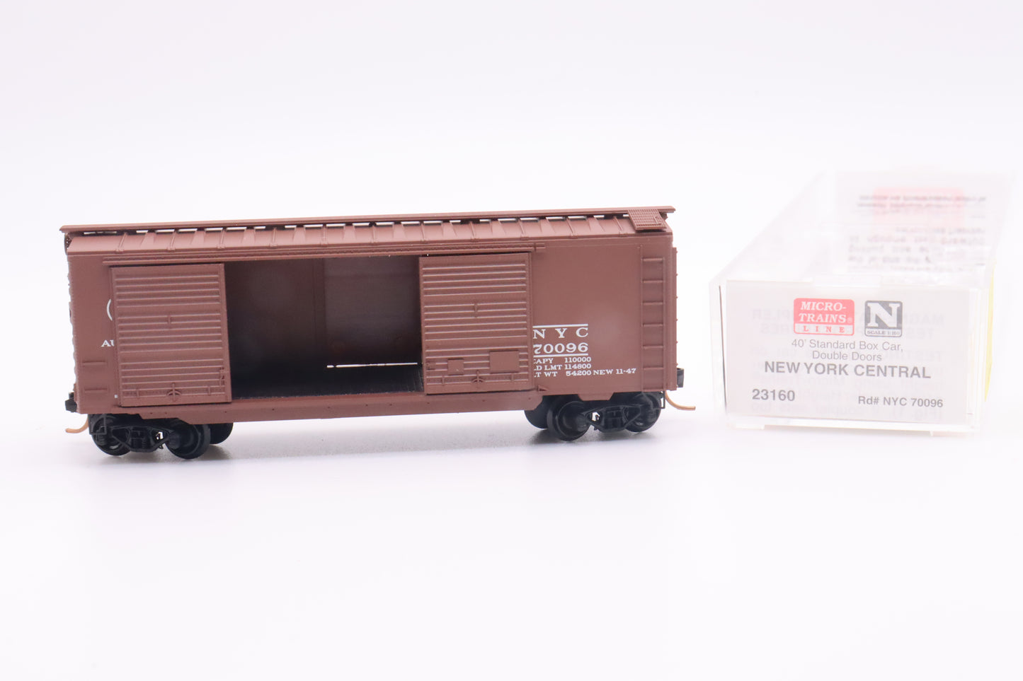 MTL-23160 - 40' Standard Box Car, Double Doors - New York Central - NYC-70096
