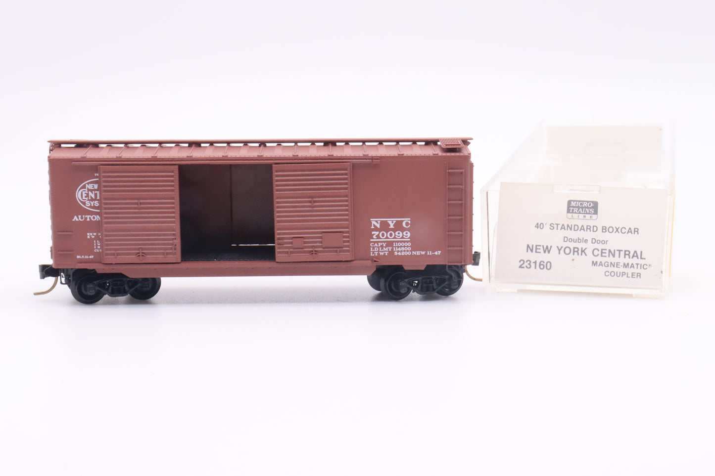 MTL-23160 - 40' Standard Box Car, Double Door - New York Central - NYC-70099
