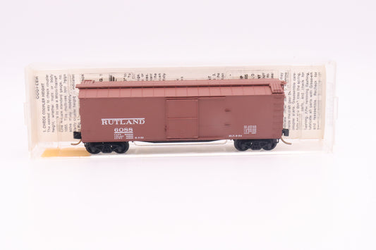 MTL-39130 - 40' Double Sheathed-Wood Boxcar with Vertical Brake Staff - Rutland - RUT-6088