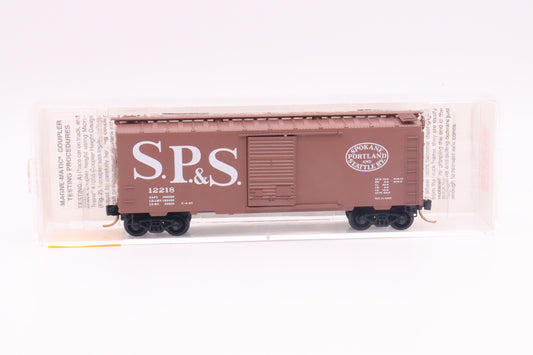 MTL-20850 - 40' Standard Box Car Single Door - Spokane Portland and Seattle - SP&S-12218