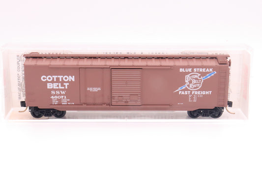 MTL-33060 - 50' Standard Boxcar w/Plug & Sliding Door - Cotton Belt - SSW-48071