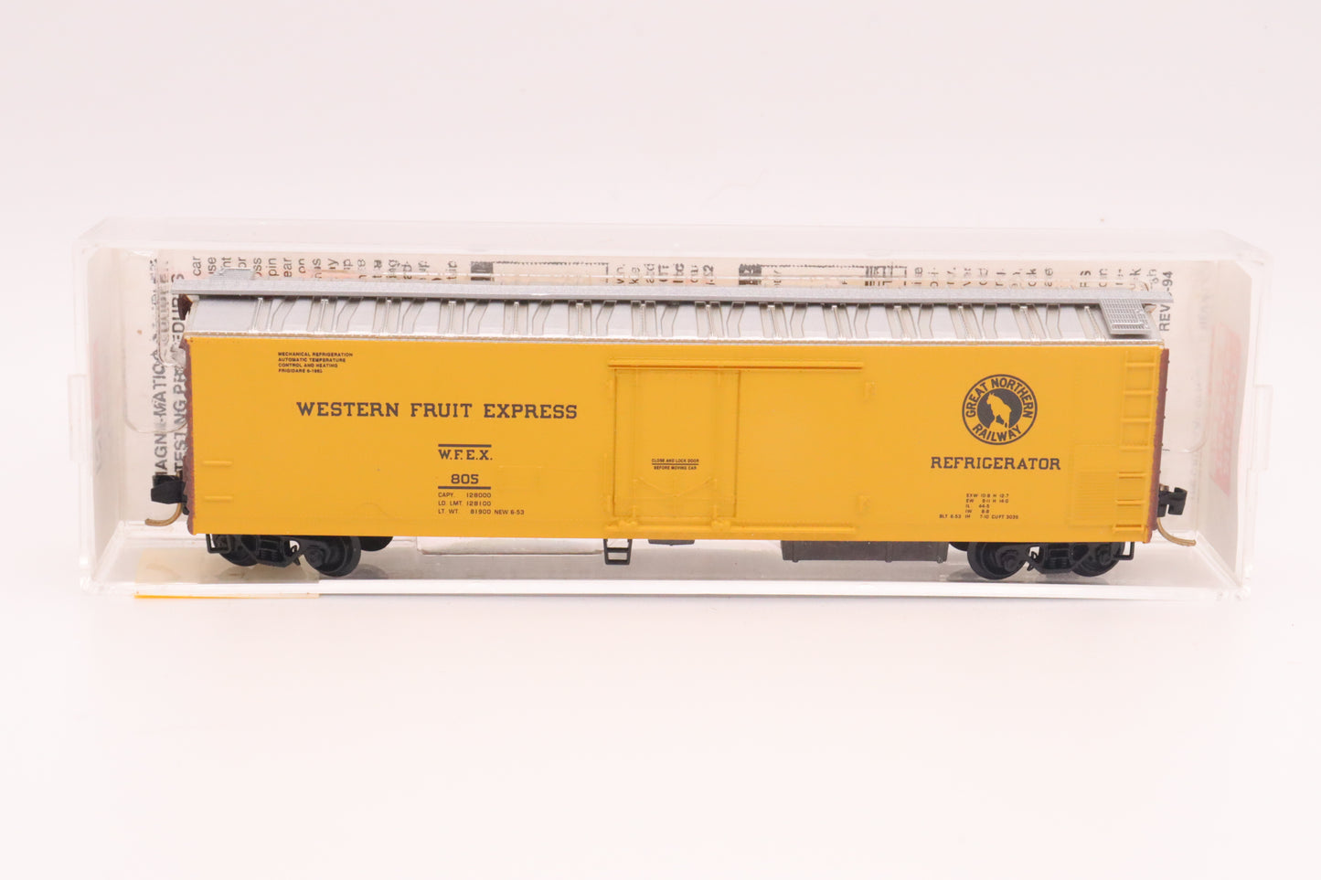 MTL-69010/1 - 51' 3 3/4" Rivet Side Mechanical Reefer - Great Northern - WFEX-805