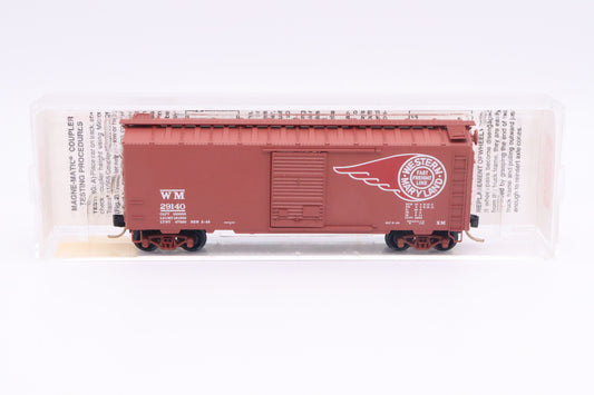 MTL-20396 - 40' Standard Boxcar Single Door - Western Maryland - WM-29140